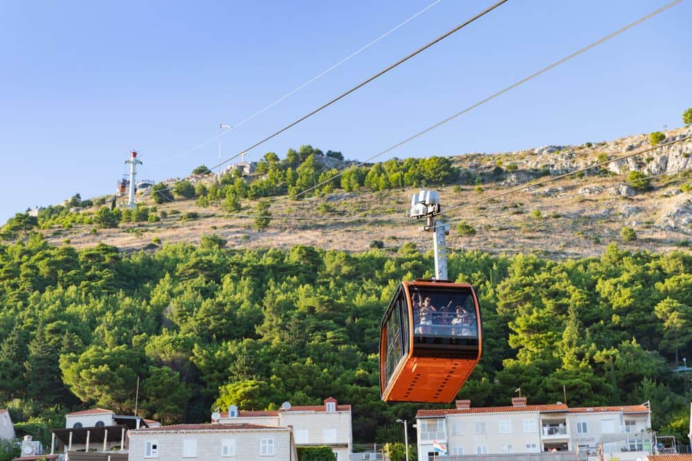Dubrovnik cable car in 2026: prices, opening hours by month, the sunset queue, Fort Imperial at the top and the free walk up Srđ