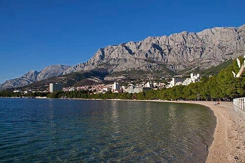 Makarska Main Beach