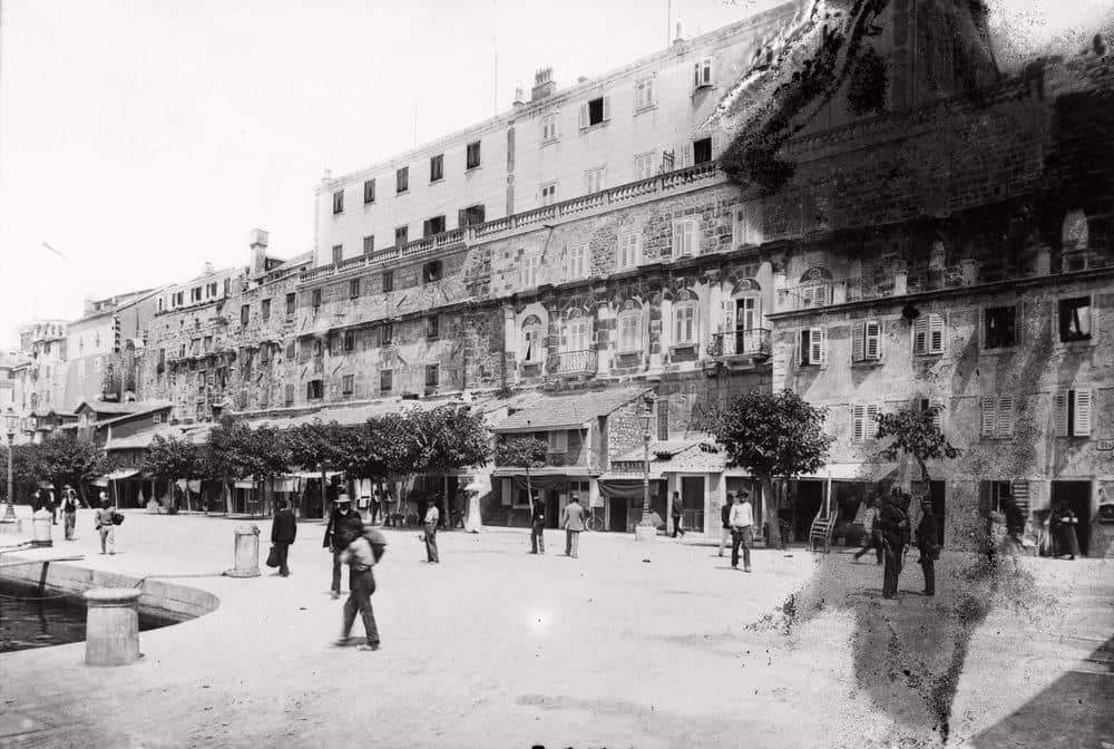 The Riva and the palace front in Split, where the Old Town apartments are