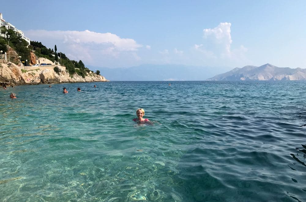 Vela plaža w Bašce