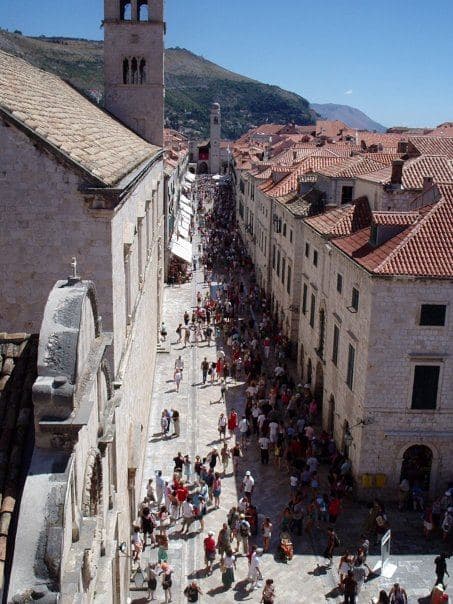 Stradun in Dubrovnik Old Town