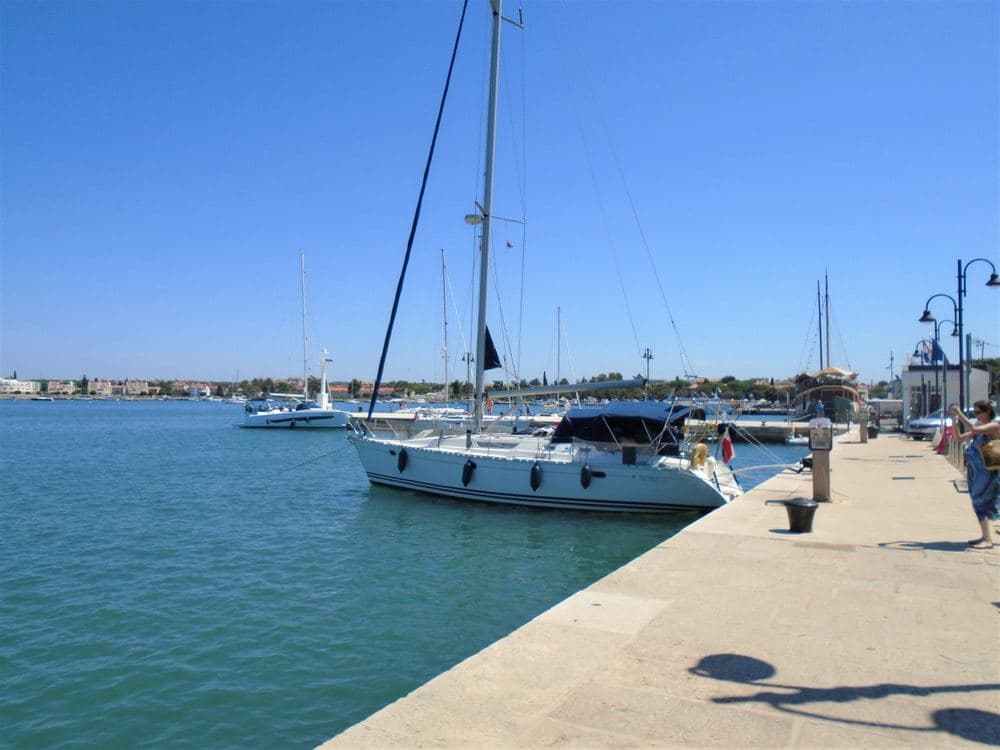 Umag harbour, the northernmost of the four Istrian ports