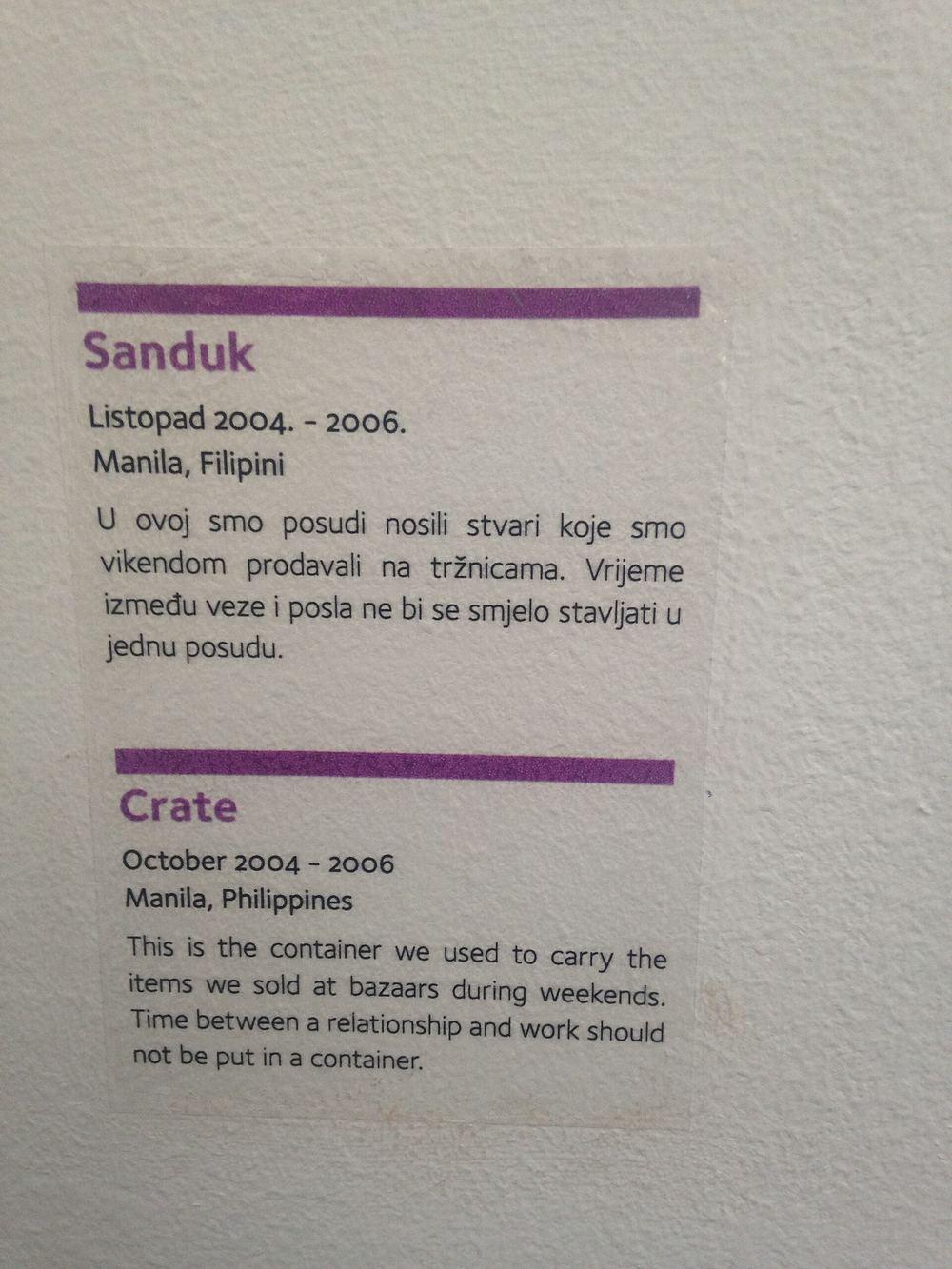 Museum of Broken Relationships