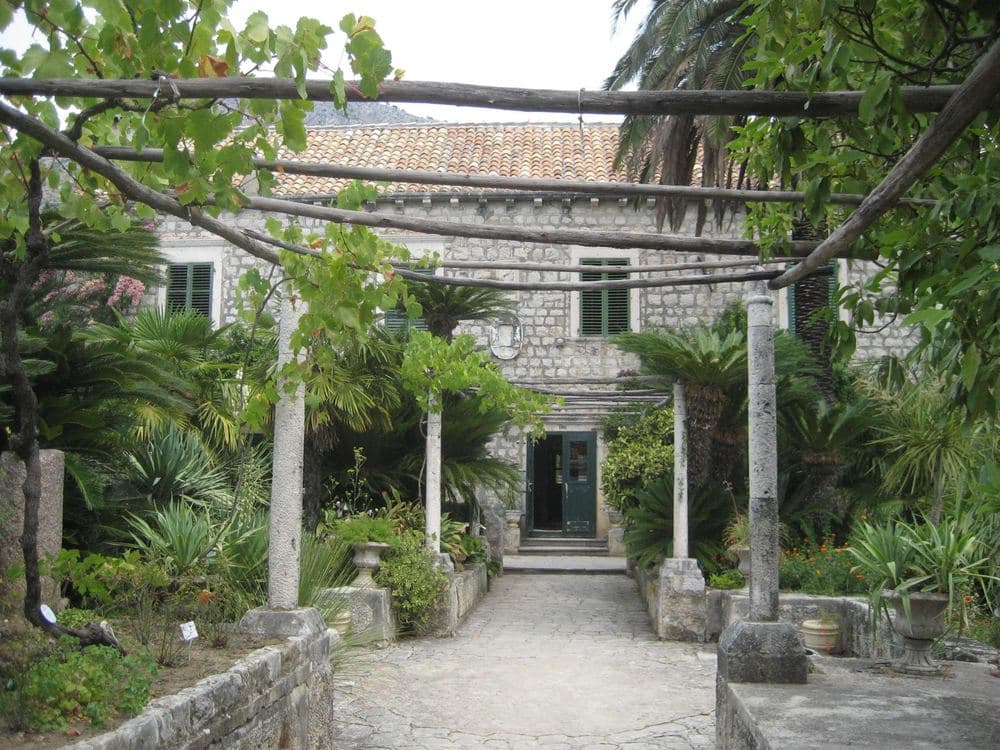 The Trsteno Arboretum, the gardens of the Tyrells, 20 km north of the city