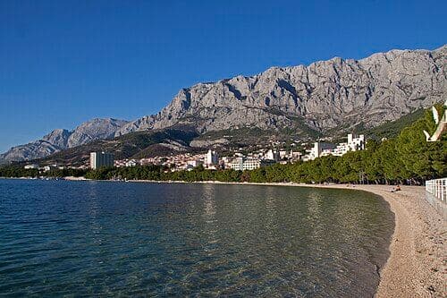 Makarska Main Beach