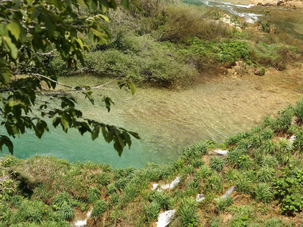 The upper lakes at Plitvice, the part Krka does not have
