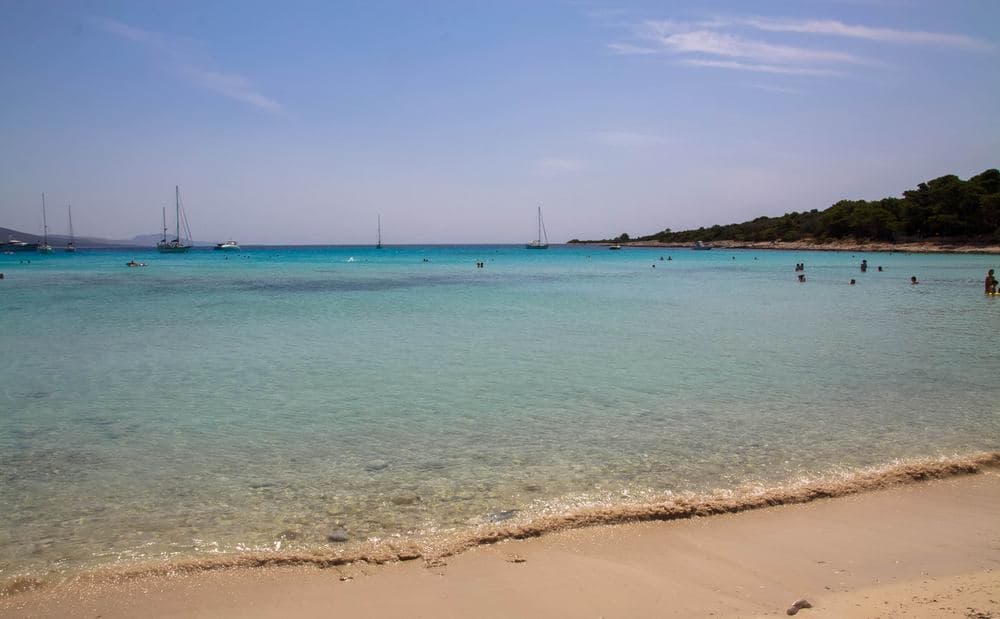 Sakarun on Dugi otok, the white-sand beach an hour from Zadar