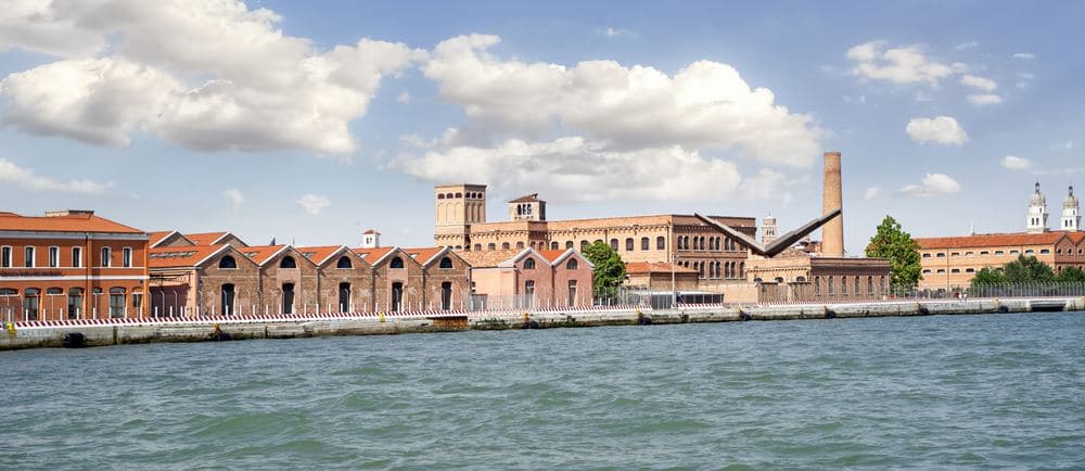 The Giudecca canal from the port towards San Basilio, where the Istria catamarans leave