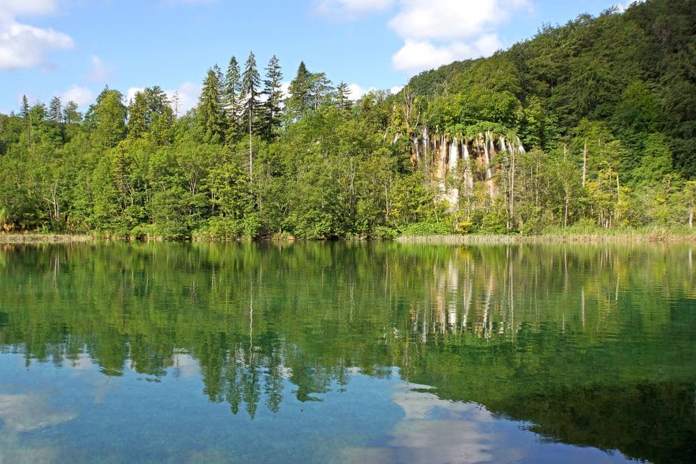 The Great Waterfall at Plitvice, 78 m, the first stop from Entrance 1