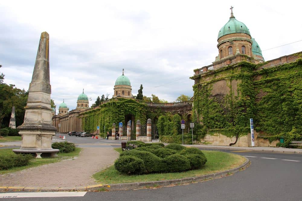 Mirogoj Cemetery arcades in Zagreb