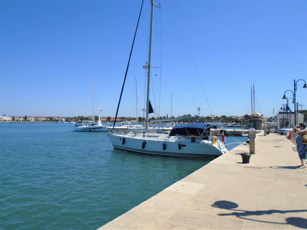 Umag harbour, the northernmost of the four Istrian ports