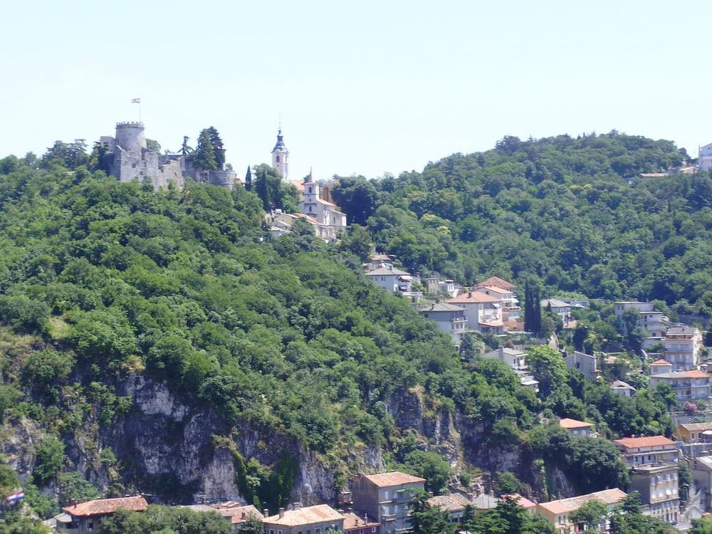 Trsat castle above Rijeka, at the top of the 561 steps