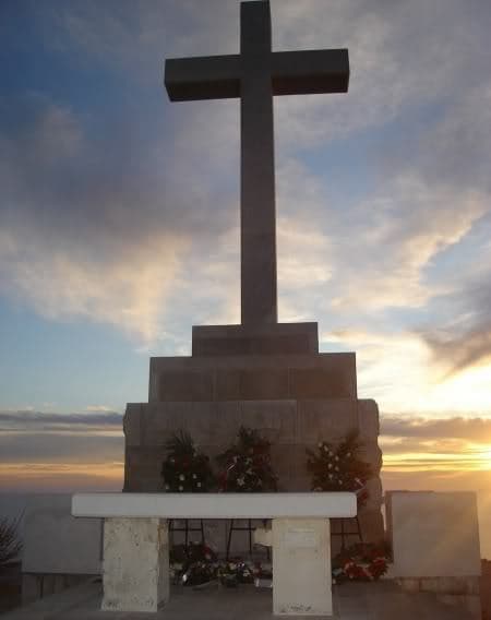 Cross on Srđ Hill