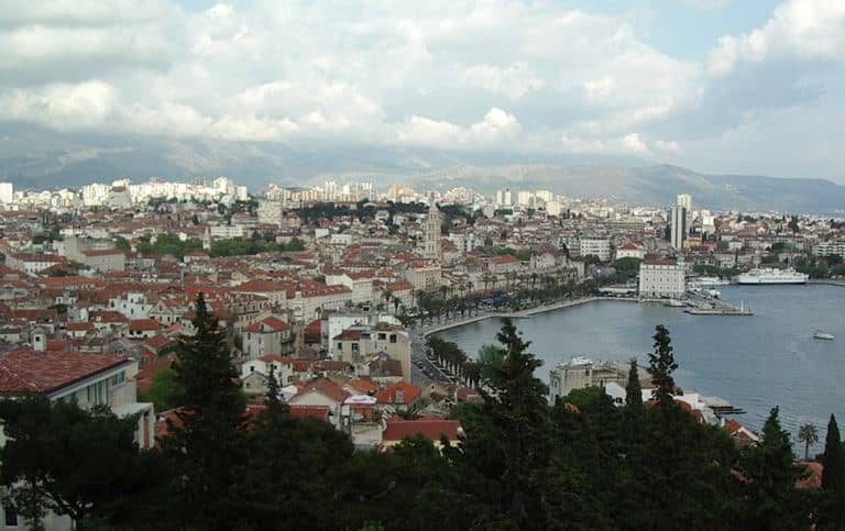 Split from Marjan hill