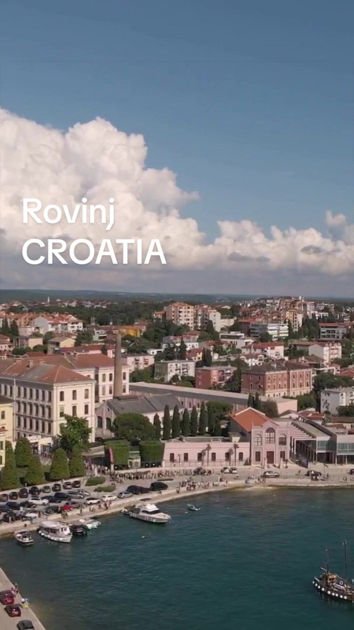 Rovinj from above