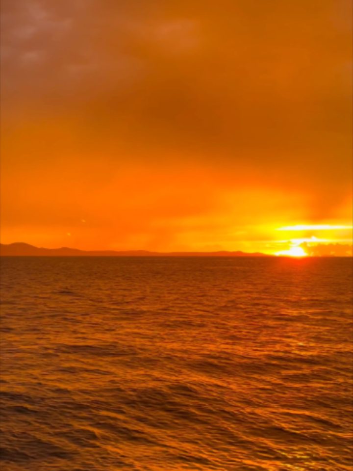 Three glimpses of Zadar, stone landmarks to the Adriatic at twilight