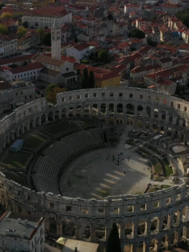 Step off the Adriatic route for Pula's arches and Roman history